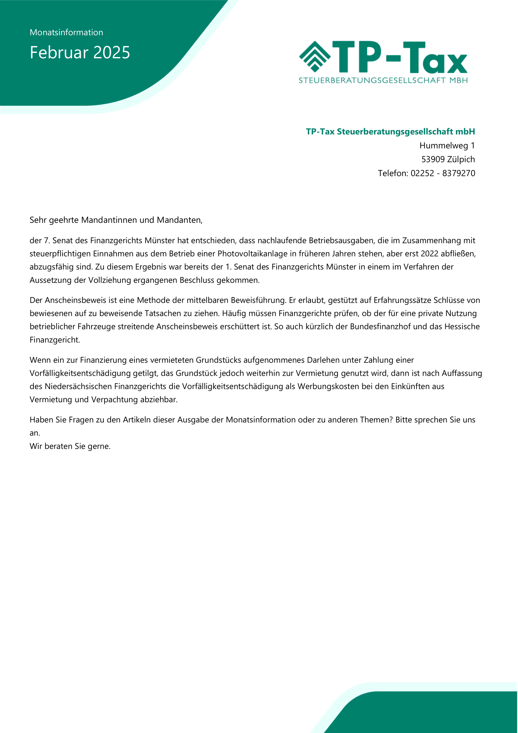 2024 Dezember Monatsinformation 1