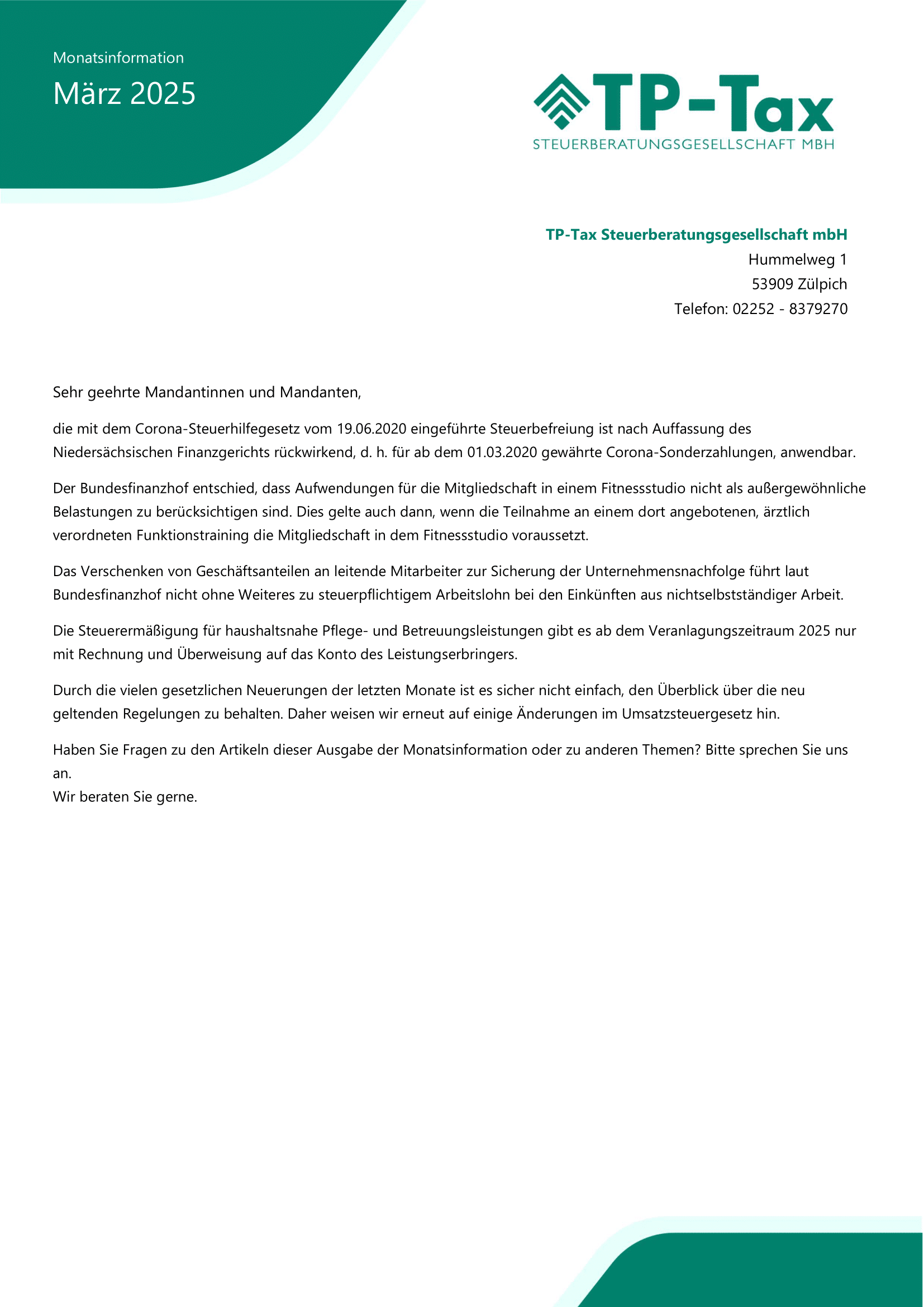 2024 Dezember Monatsinformation 1